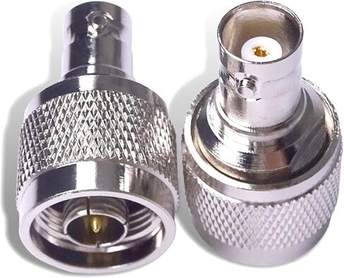 B N C Female Jack to N Type Male Plug R F Coax Connector Straight Adapter C20071 1Pcs in Saudi Arabia