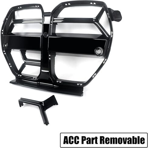 شبكة الكلى المصد الأمامي على طراز CSL متوافقة مع BMW G80 M3 G82 M4 2021-2025 شبكة بديلة لجميع السلاسل تناسب ACC/Non-ACC (مطلية بألياف الكربون) in Kuwait