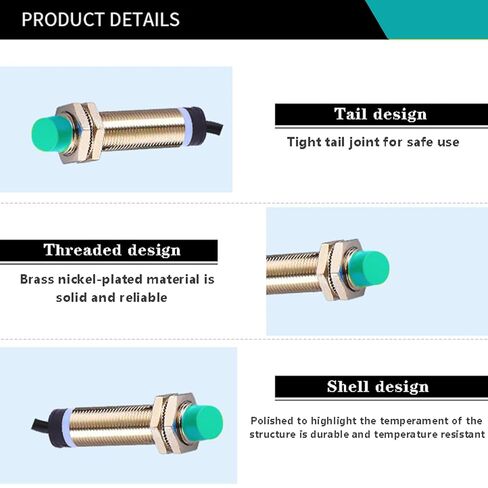 2 قطعة ZL12-04NON القرب التبديل الاستشعار أتمتة صناعية كشف الاستشعار NPN NO DC12-36V 4 مللي متر عادة مفتوحة in Kuwait