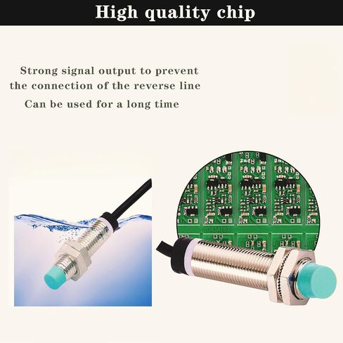 2Pcs ZL12-04NON Proximity Switch Sensor Industrial Automation Sensor Detection NPN NO DC12-36V 4mm Normally Open in Saudi Arabia