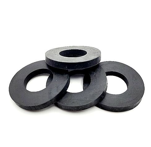 1 "غسالات مسطحة مطاطية معرف 2" OD × 1/4 "فواصل حشية EPDM سميكة للسباكة والسيارات وختم المعدات 1 × 2 × 1/4 (4 عبوات) in Kuwait