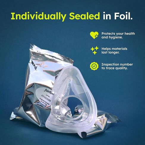 AirFit F20 Medium Replacement Cushion by Fairflow - Compatible with ResMed Airfit F20 Mask - FSA/HSA Eligible -Platinum-Cured Premium Silicone Cushion for Soft, Leak-Free Seal- 2 Pack in Saudi Arabia