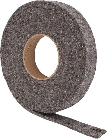 شريط عريض للخدمة الشاقة مقاس 2 بوصة - لفة بطول 17 قدمًا | ختم باب ونافذة سميك من الدرجة الصناعية | كتل المسودات والغبار والضوضاء والاهتزاز | سهل القطع والتركيب | استخدام داخلي / خارجي in Kuwait