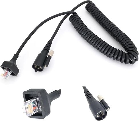 كابل ميكروفون سلك معدني الربيع ل كينوود KMC-27 TK-690 TK-790 TK-890 TK-5710 TK-5810 ملحقات أجهزة الراديو in Kuwait