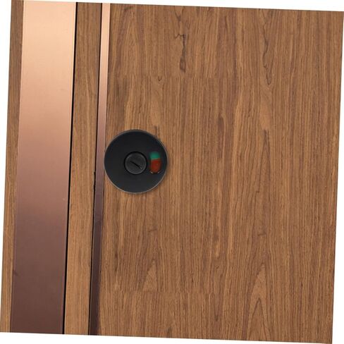 TEHAUX 4pcs Public Restroom Privacy Indicator Door Lock Toilet Door Lock Simple Installation Plastic Material in Saudi Arabia