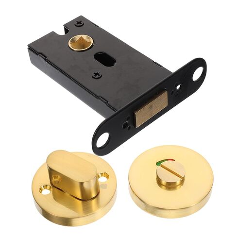 Public Partition Toilet Indicator Lock Bathroom Door Lock Privacy Indicator for Restroom Safety and Quick Installation for Offices and Public Facilities in Saudi Arabia