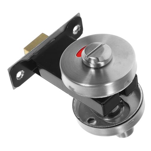 GANAZONO Bathroom Accessory Lock Door Handle Privacy Occupied Sign Toilet Lock Rv Bathroom Door Latch Commercial in Saudi Arabia