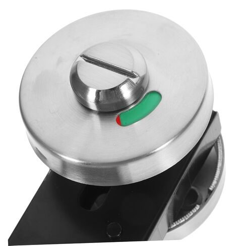 GANAZONO Bathroom Accessory Lock Door Handle Privacy Occupied Sign Toilet Lock Rv Bathroom Door Latch Commercial in Saudi Arabia