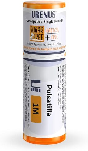 Pulsatilla 200C Sugar Free Lactose Free Homeopathic Remedy 110 Pellets, Urenus in Saudi Arabia