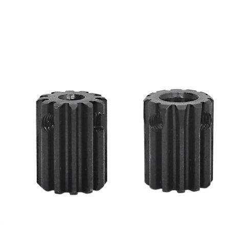 Steel Heavy Duty Motor Pinion Gear 1pcs 1M Spur Gear 10T-14T Carbon Steel Motor Bore Size 4-7mm Transmission Accessories(1M 14T Bore 4mm) in Saudi Arabia