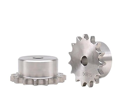 Steel Heavy Duty Motor Pinion Gear 1pcs Stainless Steel 06B Chain Drive Sprocket 10-24 Tooth Gear Pitch 9.525mm Industrial Wheel(11 Teeth) in Saudi Arabia