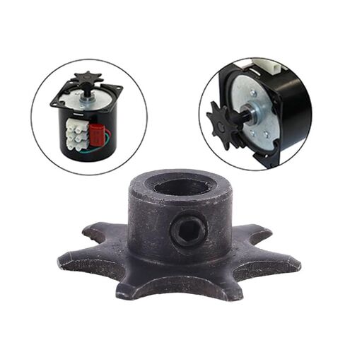 Steel Heavy Duty Motor Pinion Gear Power Engine Reversible Gear Wheel for Turning Motor Incubator 2.5r/min in Saudi Arabia