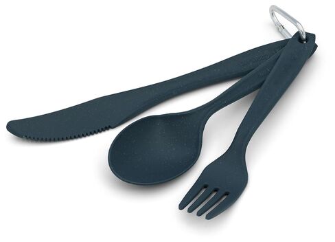 Coghlan's 4-Person Tableware Set for Camping and Outdoor Dining - Durable, Lightweight, Dishwasher Safe, Reusable, Includes Plates, Cups, Bowls, Cutlery in Portable Storage Container with Carry Handle in Saudi Arabia