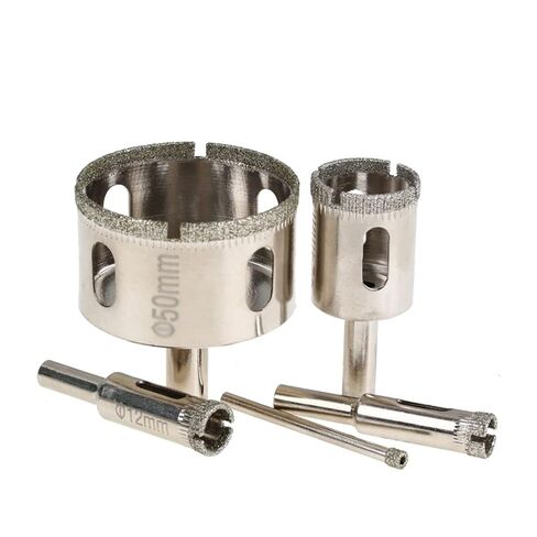 1 قطعة 3-30 مللي متر المغلفة مثقاب الماس الزجاج الأساسية هول المنشار لبلاط السيراميك والرخام والسيراميك افتتاح أداة كهربائية (18 مللي متر) in Kuwait