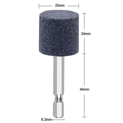 2 قطعة رأس مطحنة سداسية عرقوب طحن عجلة شحذ رئيس المحمولة طحن أداة الحفر للزجاج السيراميك اليشم in Kuwait