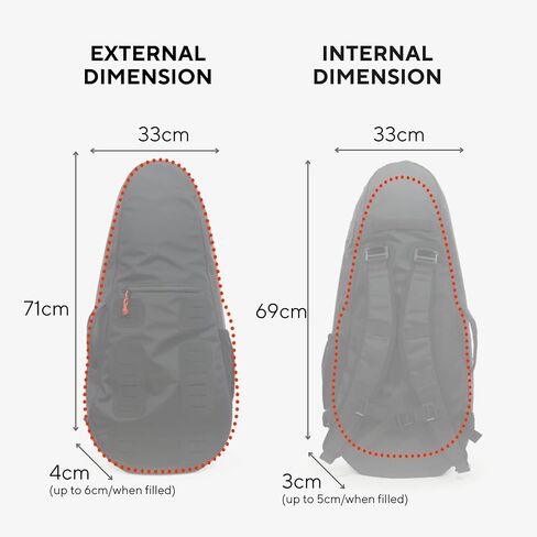 Cancha Weatherproof Tennis Bag and Backpack for 1–3 Rackets with Water Bottle Holder and Removable Strap | Slim and Lightweight Design for Easy Carry | Modular Clip-On Accessory System | Voyager in Saudi Arabia