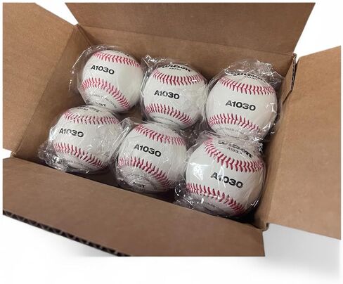 WILSON WTA1030B Baseballs 6PK in Saudi Arabia