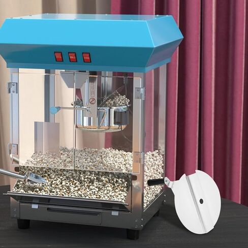 Commercial Popcorn Machine Replacement Parts Pot Lid with Handle Grip 9.84X8.18X2.75In Universal Popcorn Maker Accessory Easy to Install and Clean in Saudi Arabia