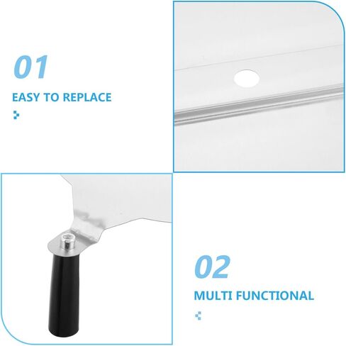 Commercial Popcorn Machine Replacement Parts Pot Lid with Handle Grip 9.84X8.18X2.75In Universal Popcorn Maker Accessory Easy to Install and Clean in Saudi Arabia