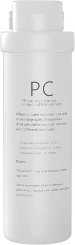 PC Filter Replacement for Reinmoson RMS-WP-RO500 and CrispTaste CRS-RO600 Reverse Osmosis System Tankless Reverse Osmosis Water Filter, Reduces PFAS Chlorine in Saudi Arabia