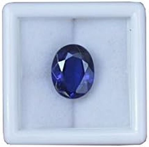8.25 Carat Cultured Blue Sapphire/Neelam-B089YXZXMRNAMZ in Saudi Arabia