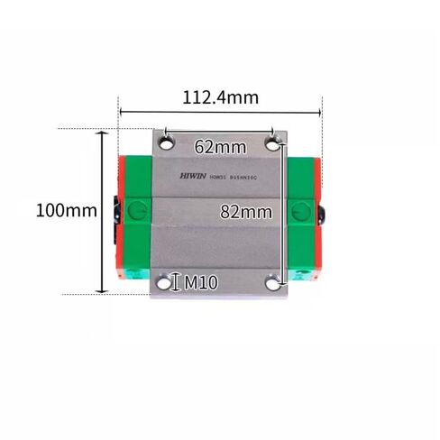 HGW35CC HIWIN Linear Block for HGW35 Linear Motion Slider Rail Guide Linear Bearing in Saudi Arabia