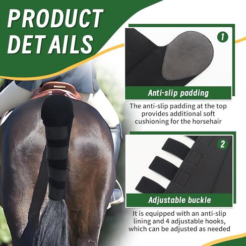 واقي ذيل الحصان المبطن الممتاز القابل للتعديل، مثبتات تعمل باللمس، واقي ذيل الحصان غير قابل للانزلاق، يمنع تكسر الشعر ويمنع فرك الذيل in Kuwait