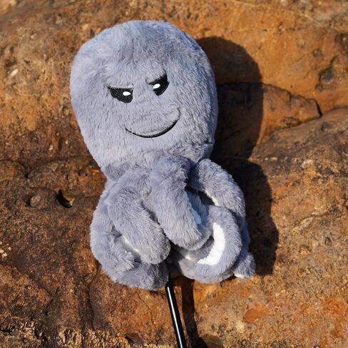 Big Teeth Driver Funny Golf Head Covers Funny Golf Club Covers for 460cc Driver Club,Golf Head Covers Funny Gift (Octopus) in Saudi Arabia