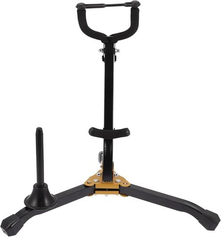 INOOMP Creative Foldable Alto and Tenor Saxophone Stand Iron Bracket with Adjustable Holder for Wind Instrument Storage and Display in Saudi Arabia