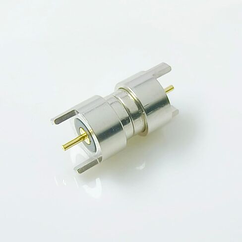 Magnetic LED Power Connector Set, 4mm Pogo Pin Terminal Step 5mm, 8-Piece Male Female Cable Connectors, 2-Pin Design, Silver (4 Male+4 Female) in Saudi Arabia