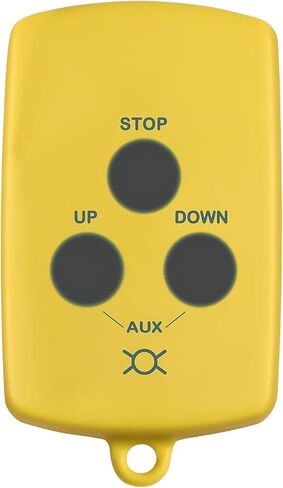 Upgraded transmitter for Boat Lifts is compatible with Gem Remotes 7240, compatible with marine lift systems manufactured in 2007 and later, waterproof and portable, three-button remote control in Saudi Arabia