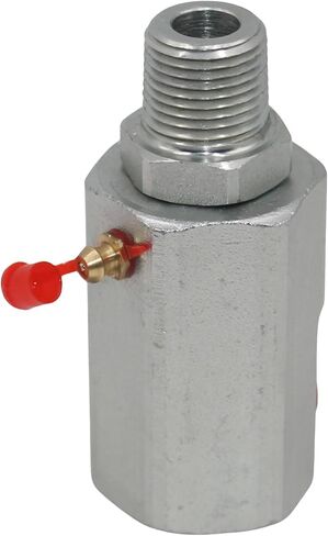 تركيب اتحاد دوار هيدروليكي للكوع GG90 1/2 بوصة MXF بكرة خرطوم شديدة التحمل مع زرك الشحوم - بديل لبكرات الخراطيم الفولاذية المنزلية والصناعية، 9SS8MP50XFP50 - Ni - AL #5124 in Kuwait