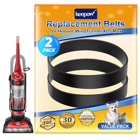 KEEPOW Vacuum Belt Replacement for Hoover WindTunnel XL and Max Capacity Pet Upright Vacuum UH71105, UH71105DI, UH71107, UH71100, UH71120, 6 Pack in Saudi Arabia