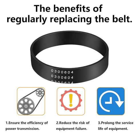Replacement Belts Compatible with Oreck XL Upright Vacuum, 6-Pack Drive Belt 0300604 XL010-0604 010-0604 for Oreck XL21 Series, 9100C, 2000-9800 Series and More in Saudi Arabia
