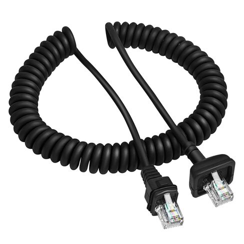 5-Pack KMC-30 KMC-32 Microphone Mic Cable Cord Wire RJ-45 8 Pin to 8 Pin for Kenwood KMC-35 TK-7100 TK-760 TK-768 TK-762G TK-780G M-261A TM-271A Radi Handheld Microphone in Saudi Arabia