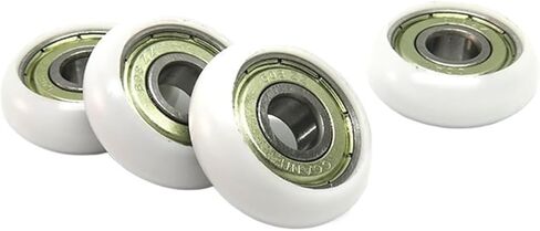 4 قطع 8x28x10 بوم المغلفة الأسطوانة BSR60828-10 28 مللي متر قطر 8 مللي متر رمح بوم عجلة 8*28*10 آلة التجديف مقعد بكرة in Kuwait