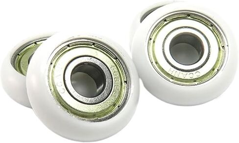 4 Pieces 8x28x10 POM Coated Roller BSR60828-10 28mm Diameter 8mm Shaft POM Wheel 8 * 28 * 10 Rowing Machine seat Pulley in Saudi Arabia