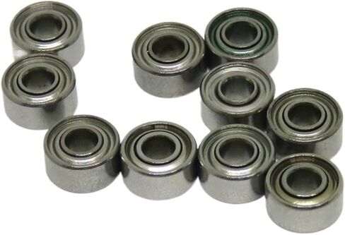 10 قطع SMR52ZZ تحمل 2x5x2.5 محمل كروي من الفولاذ المقاوم للصدأ MR52 SMR52 ZZ L520ZZ 2*5*2.5 محمل كروي مصغر in Kuwait