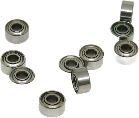 10 قطع SMR52ZZ تحمل 2x5x2.5 محمل كروي من الفولاذ المقاوم للصدأ MR52 SMR52 ZZ L520ZZ 2*5*2.5 محمل كروي مصغر in Kuwait