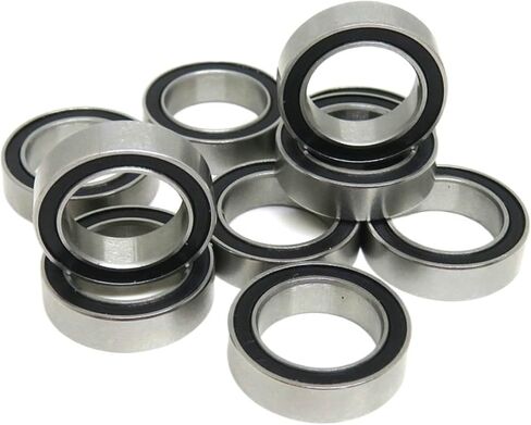 10 قطع 6700 2RS 10x15x4 ABEC3 كرة أخدود عميقة تحمل 6700RS 61700 RS 10*15*4 رقيقة الجدار تحمل in Kuwait