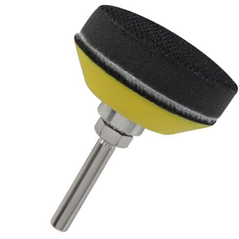 2 Pack 2 Inch Hook & Loop Sanding Backing Pads with Soft Foam Layer Buffering Pad 1/4 inch Shank Sanding Discs Pad for Drill, Air Die Grinder, Sander & Rotary Tools in Saudi Arabia