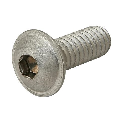 3604, Fractional, 1/4-20 x 0.75 Flanged Button Head Socket Cap Screw (FBHSCS) Stainless Steel SS (25 Pack) in Saudi Arabia