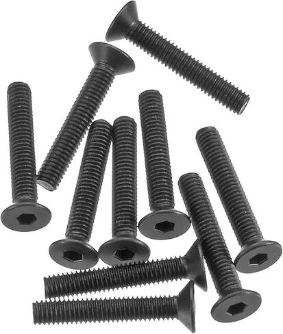 Axial Hex Socket Flat Head M3x18mm, Black (10), AXIC0148 in Saudi Arabia
