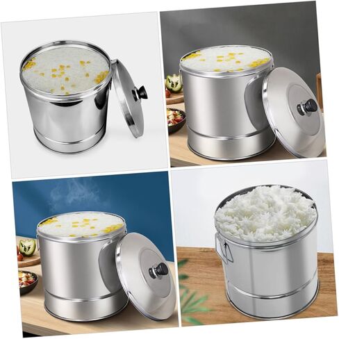 جهاز طهي الأرز بالبخار من الفولاذ المقاوم للصدأ من LABRIMP متعدد الوظائف لطهي الأرز السوشي والأرز اللزج، سطح أملس، أداة مطبخ مصنوعة بحرفية جيدة للأشخاص in Saudi Arabia