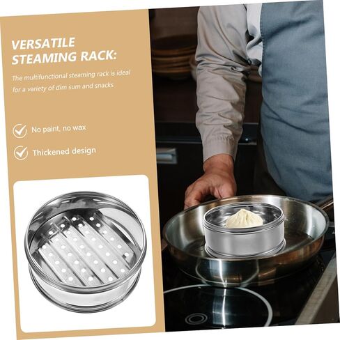 Multi-function Steam Rack Kitchen Steamer Stainless Steel Insert Steaming Pot for Cooking Vegetables Dumplings in Saudi Arabia