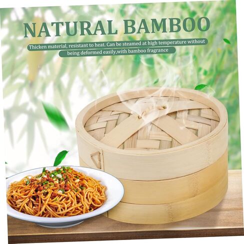 1Set Kitchen Food Steamer Practical Steamer for Dumplings Dim Sum and More Construction with Lid for Cooking Rice Eggs and Vegetables in Saudi Arabia