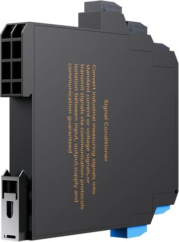 DC24V 4-20mA 0-20mA Input Signal Isolator 0-10V 0-5V Output 1 in 2 Out(0-10V to 4-20mA) in Kuwait