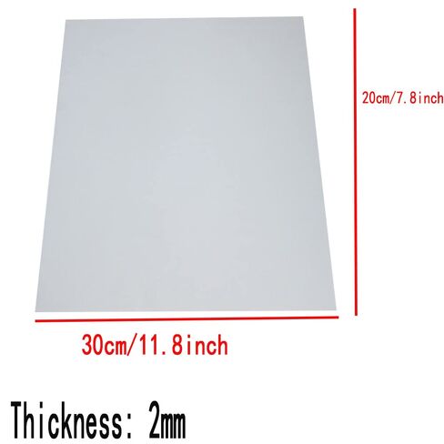 Ceramic Fiber Insulation Paper 20x30cm - 2mm Thick Fireproof Material for Stoves, Kilns, and Pizza Ovens in Saudi Arabia