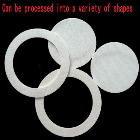 Ceramic Fiber Insulation Paper 20x30cm - 2mm Thick Fireproof Material for Stoves, Kilns, and Pizza Ovens in Saudi Arabia