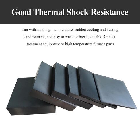 Silicon Carbide Ceramic Insulation Sheet 200×200×3Mm-200×200×20Mm Suitable for Lab Equipment and Chemical Industries,200×200×6mm(200x200x4mm) in Saudi Arabia